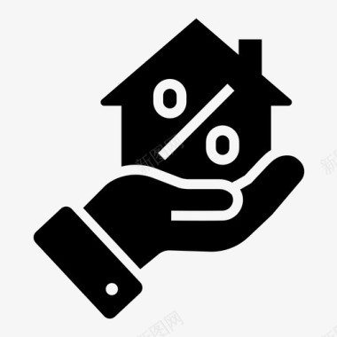 优惠房屋贷款不动产优惠图标