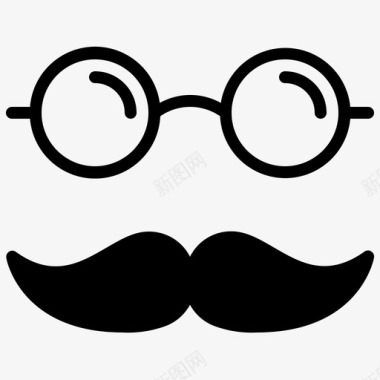 眼镜胡子父亲节2图标