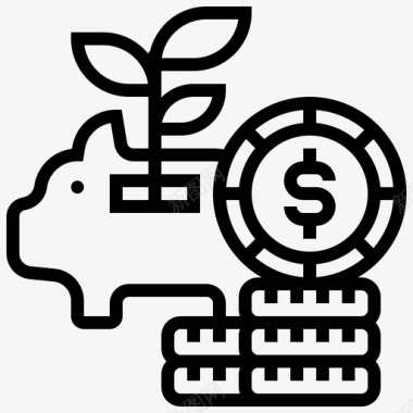 梦想基金股息收入基金利息图标