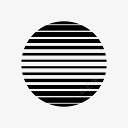 Abstract Shape 39 black on white 点线面素材