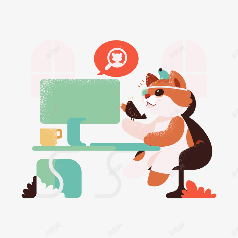 Product Hunt illustrations    插图png免抠素材_88icon https://88icon.com 插图