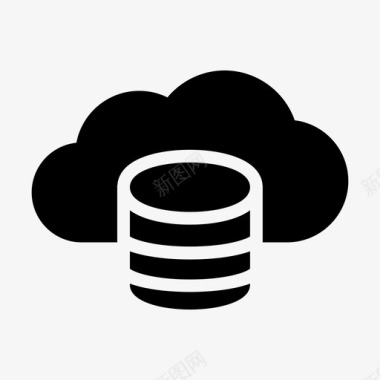 服务器云数据库联机图标