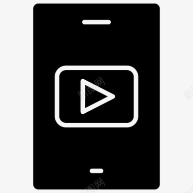 手机抖音app应用图标youtube应用程序智能手机图标