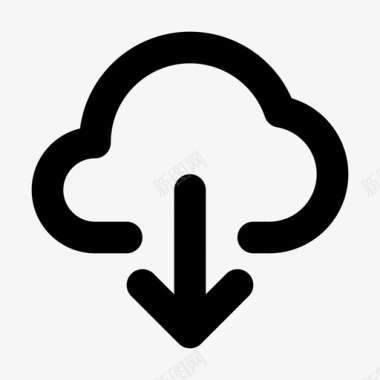 常用网络软件图标下载云保存图标