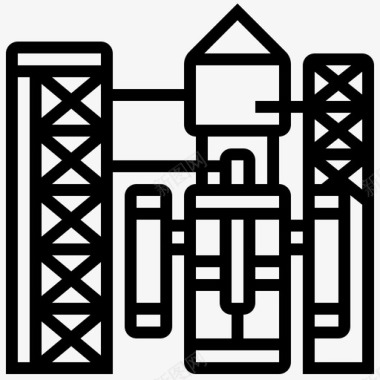 航行船锚火箭发射宇宙飞船图标