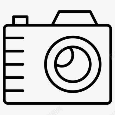 单反单反相机摄影小工具图标