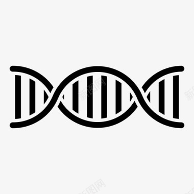 医学图标dna遗传学人类图标