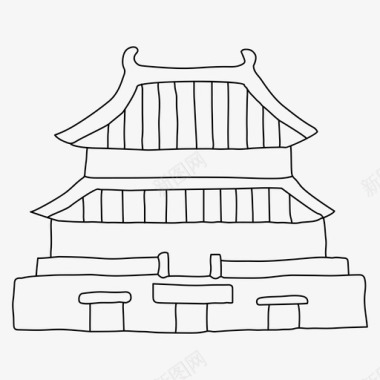 北京大剧院紫禁城亚洲北京图标