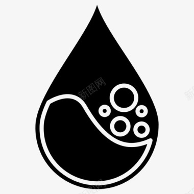 油滴免抠素材油柴油油滴图标