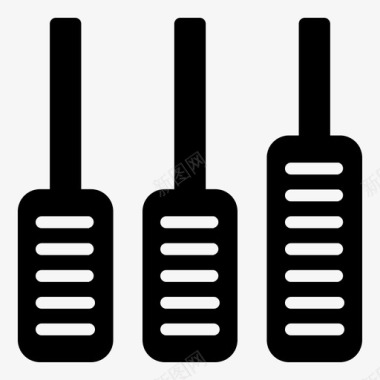 踏板电动车汽车控制汽车踏板离合器图标