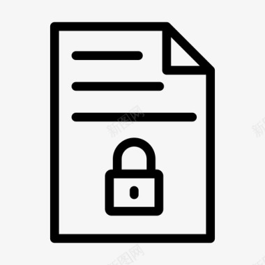 安全员私人文档文件图标