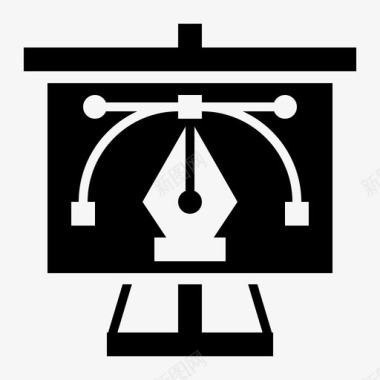 办公空间展示展示董事会商业图标