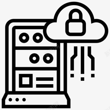 服务器服务器数据保护图标