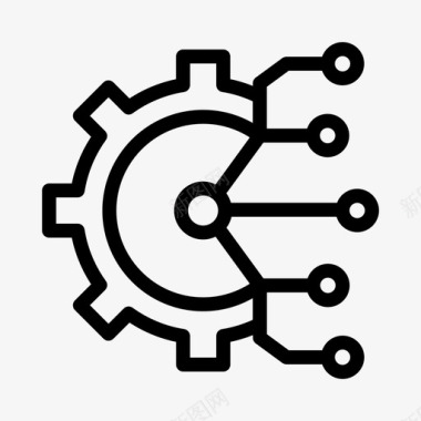 齿轮标志齿轮首选项设置图标