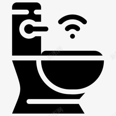 厕所网络智能家居图标