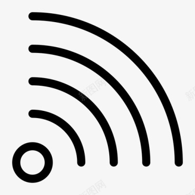 WiFi无线WiFi网络wifi互联网网络图标