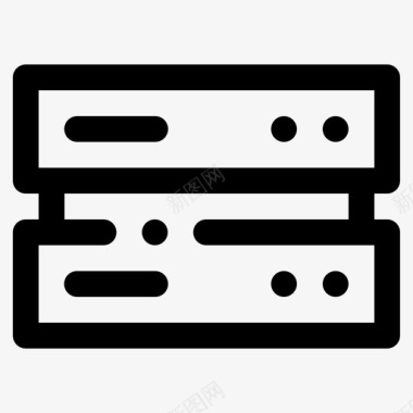 服务器服务器数据数据库图标