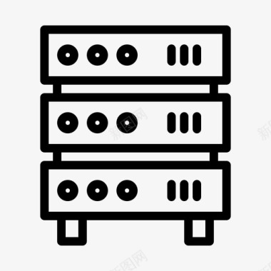 服务器数据库云服务器图标