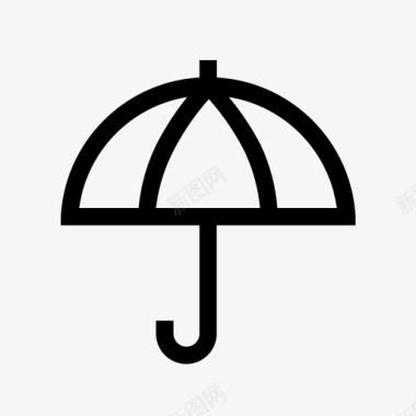 只是概述雨伞下雨的机会概述天气图标图标