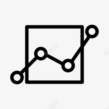 网络分享分析图表图标