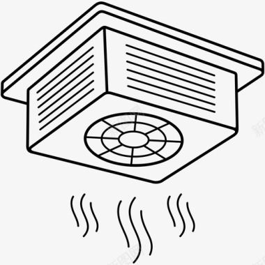 吊顶空调商用空调图标