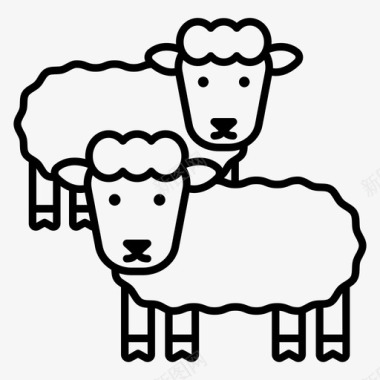 羊牧场动物农场图标