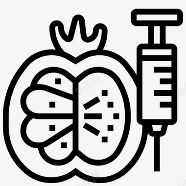 自动化生产线转基因生物技术工程图标