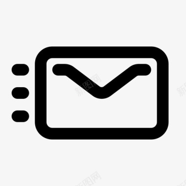 发送邮件发送邮件电子邮件信封图标
