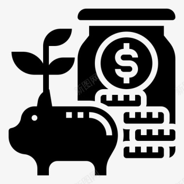 梦想基金投资基金预算利润图标