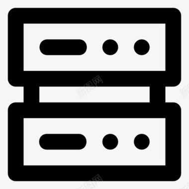 服务器服务器数据数据库图标