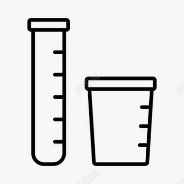 病毒尿检医院医学检验图标