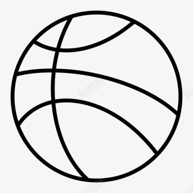 人物篮球篮球活动家庭图标