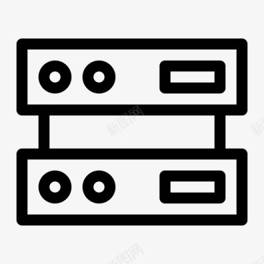 服务器服务器数据电子设备图标