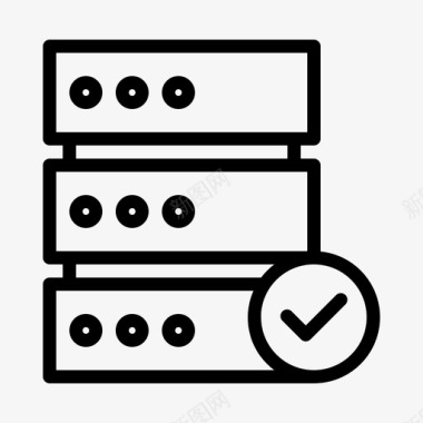 服务器数据库云服务器图标