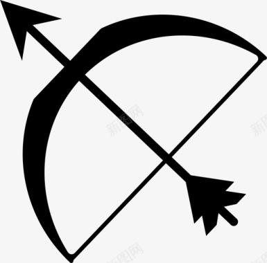 丘比特弓箭弓箭dnd图标