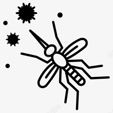 虫蚊子血虫子图标