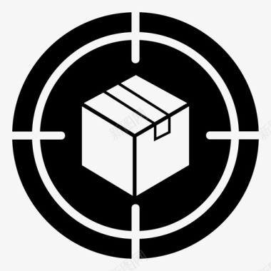 中秋节包装素材目标交货包装图标