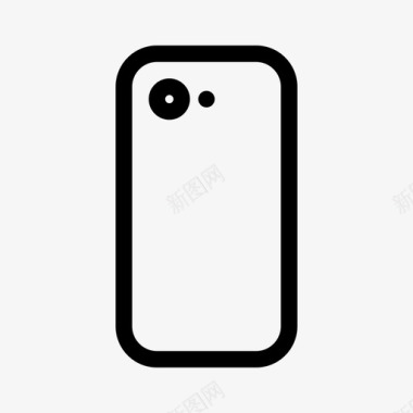 iphone8背面手机iphone智能手机图标