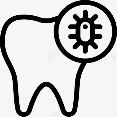 牙所双峰牙牙科护理牙医图标