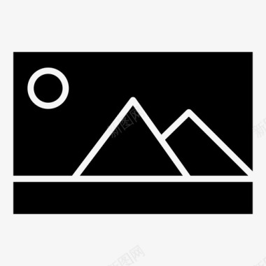 景观平面树照片景观图片图标