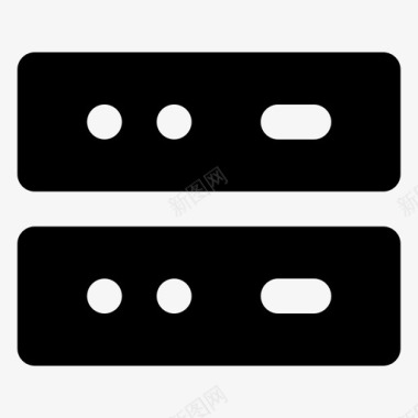 服务器服务器数据库internet图标