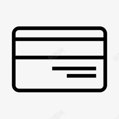 信用卡盗用卡信用卡钱图标