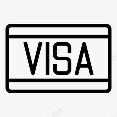 信用卡宣传册visa卡atm卡信用卡图标