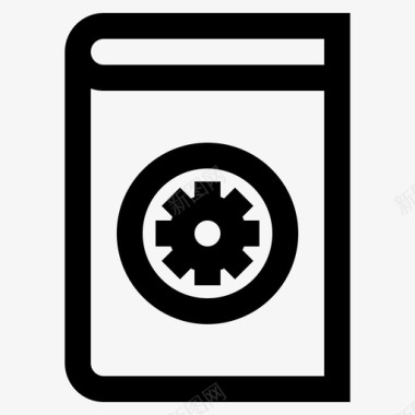 手册手册书支持技术支持图标