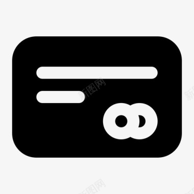信用卡宣传册信用卡金融货币图标