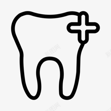 牙齿细菌口腔图标