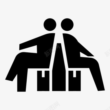 候车候车室图标