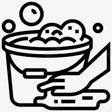 容器桶清洁容器图标