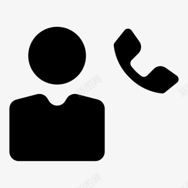 谈话联系电话呼叫沟通图标