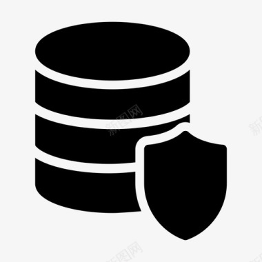 服务器数据库保护安全图标